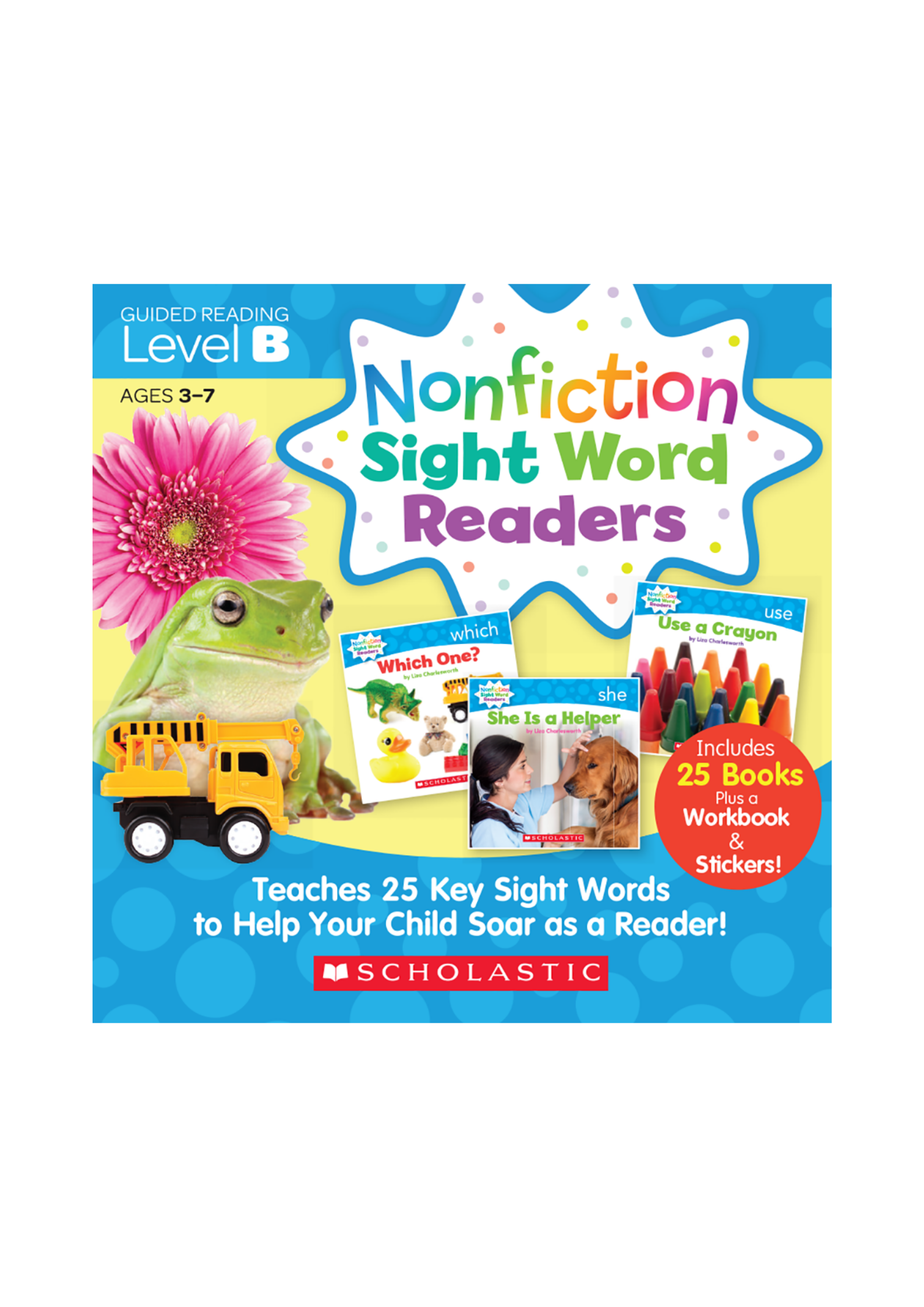 Nonfiction Sight Word Readers Level B