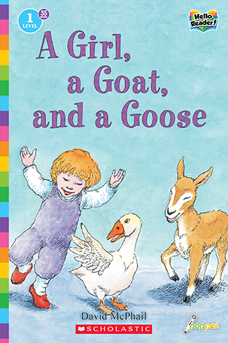 A Girl, a Goat, and a Goose