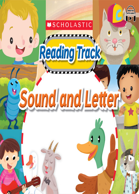Reading Track Sound & Letter Activity Book Box