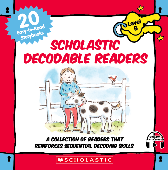 Decodable Readers Box Set Level B – Scholastic