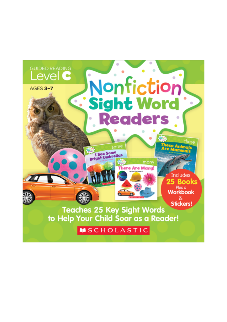 Nonfiction Sight Word Readers Level C [2023] – Scholastic