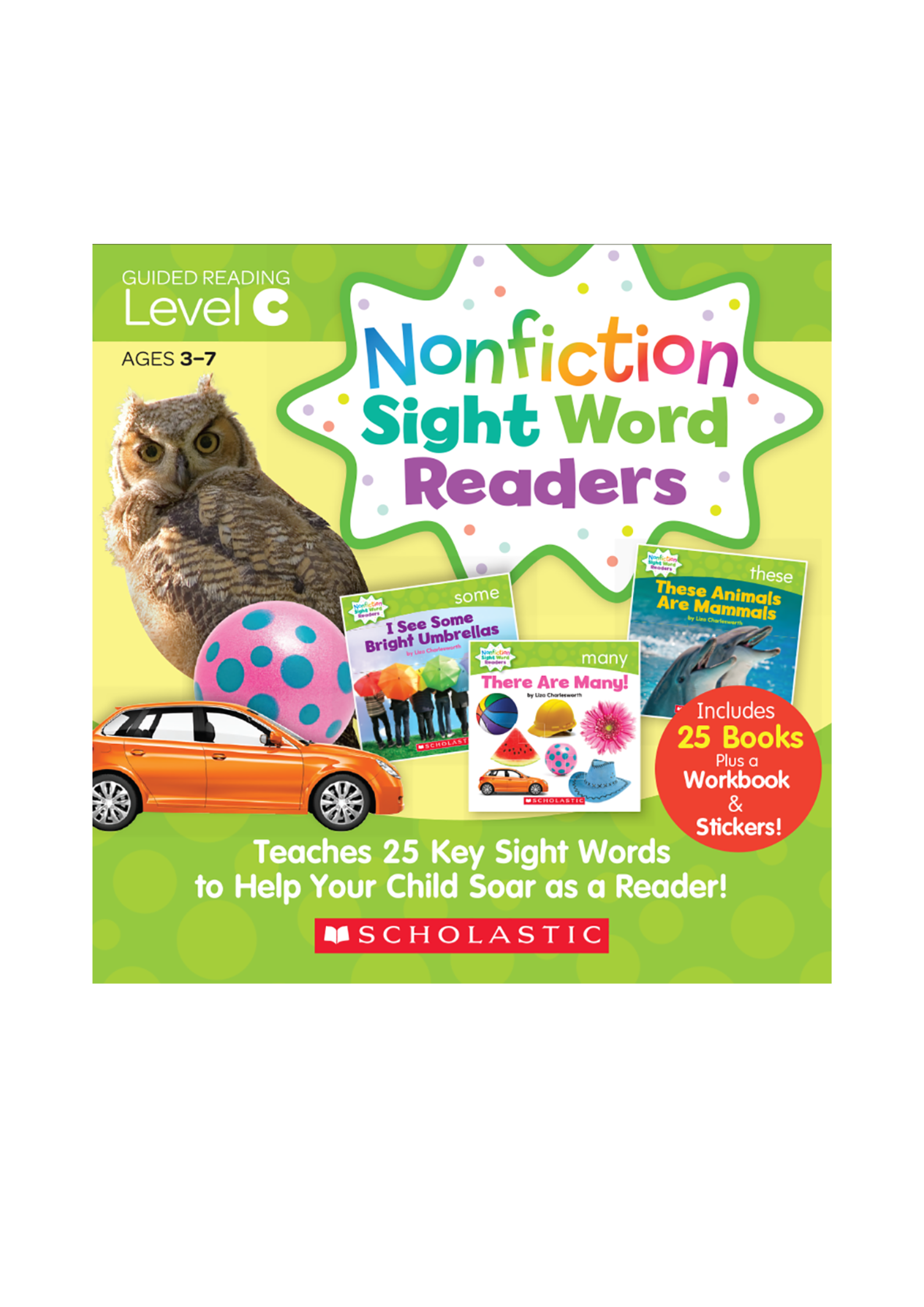 Nonfiction Sight Word Readers Level C (2023)