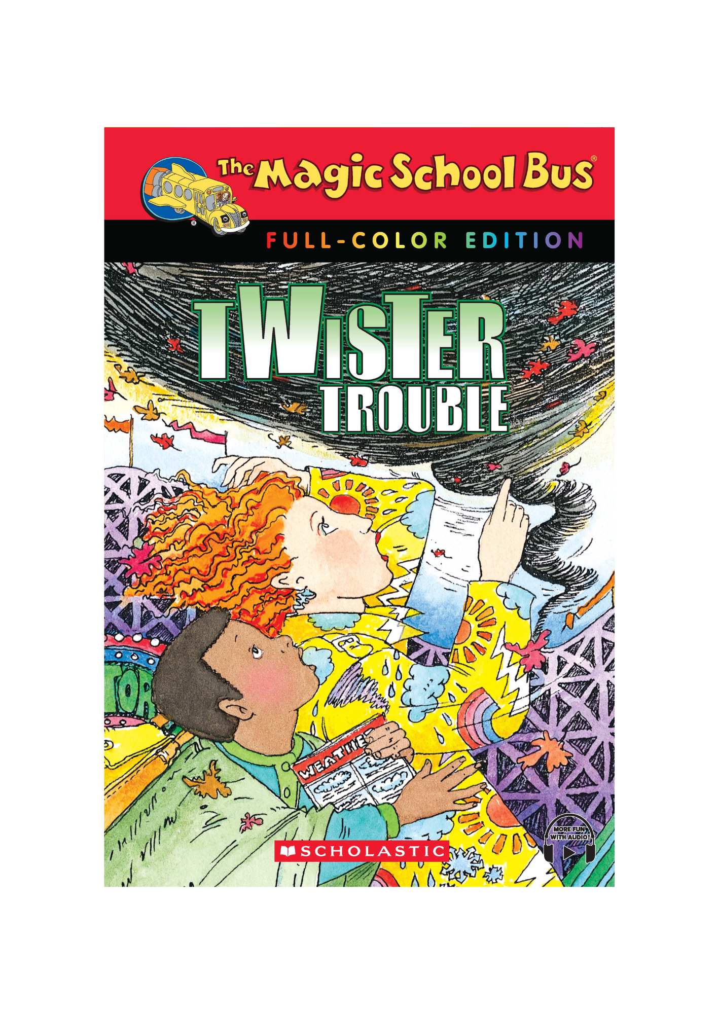 The Magic School Bus: A science Chapter Book #5 Twister Trouble (Color Edition)